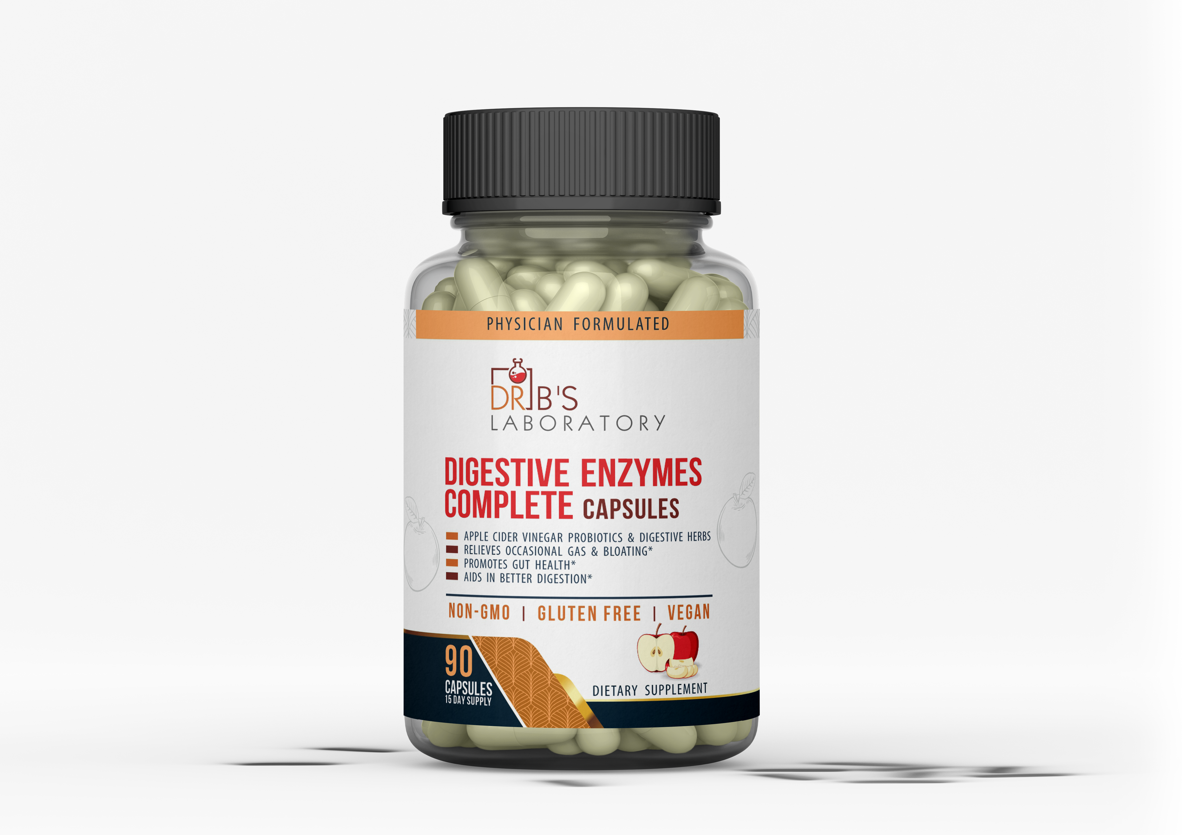 Digestive Enzymes Complete Caps  (90 ct)